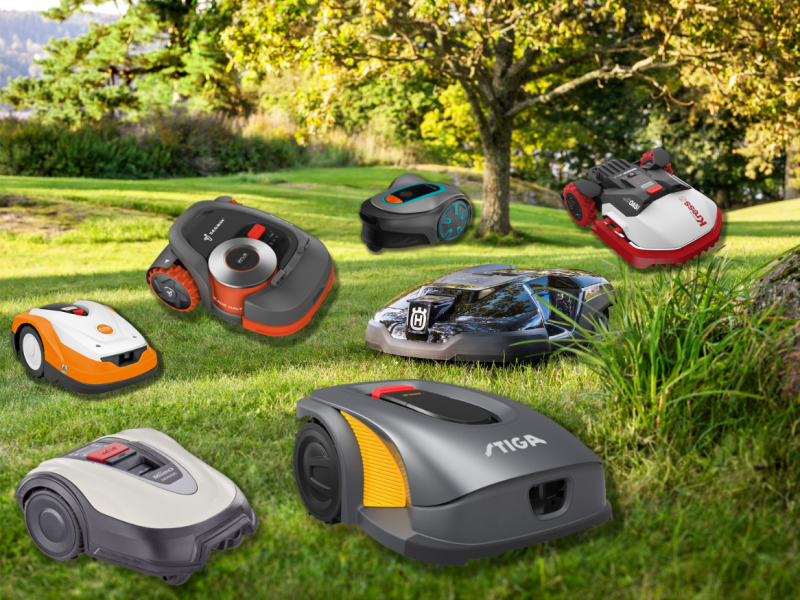 Robotic mowers cheap